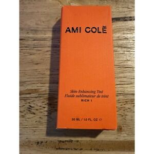 AMI COLÉ Skin‎ Enhancing Tint Rich 1 Fluid Melanin Rich Beauty